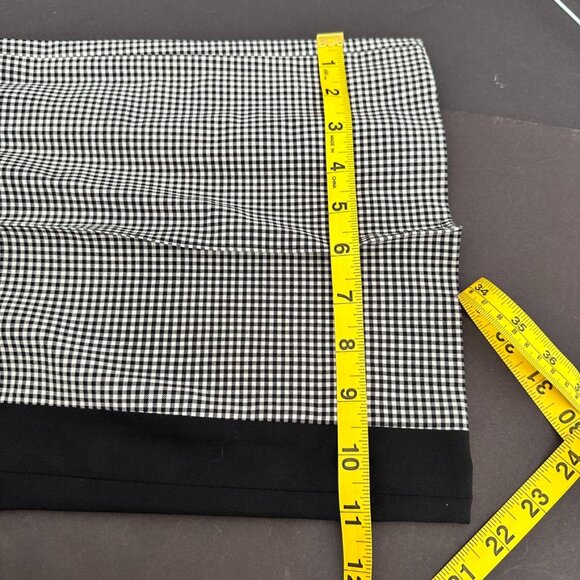 Dorothee Schumacher Minimal Vichy High Rise Pants Size 5 NEW - Picture 12 of 14